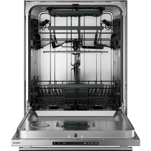 Asko - 24'' Dishwasher, 40 Series, ADA, SS, SZW Tubular Handle, 42 dBA - Stainless Steel