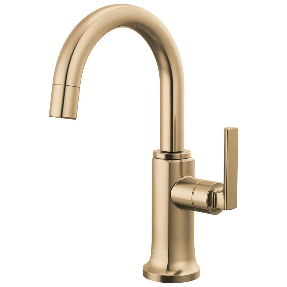 Brizo - Kintsu Beverage Faucet with Arc Spout - Luxe Gold