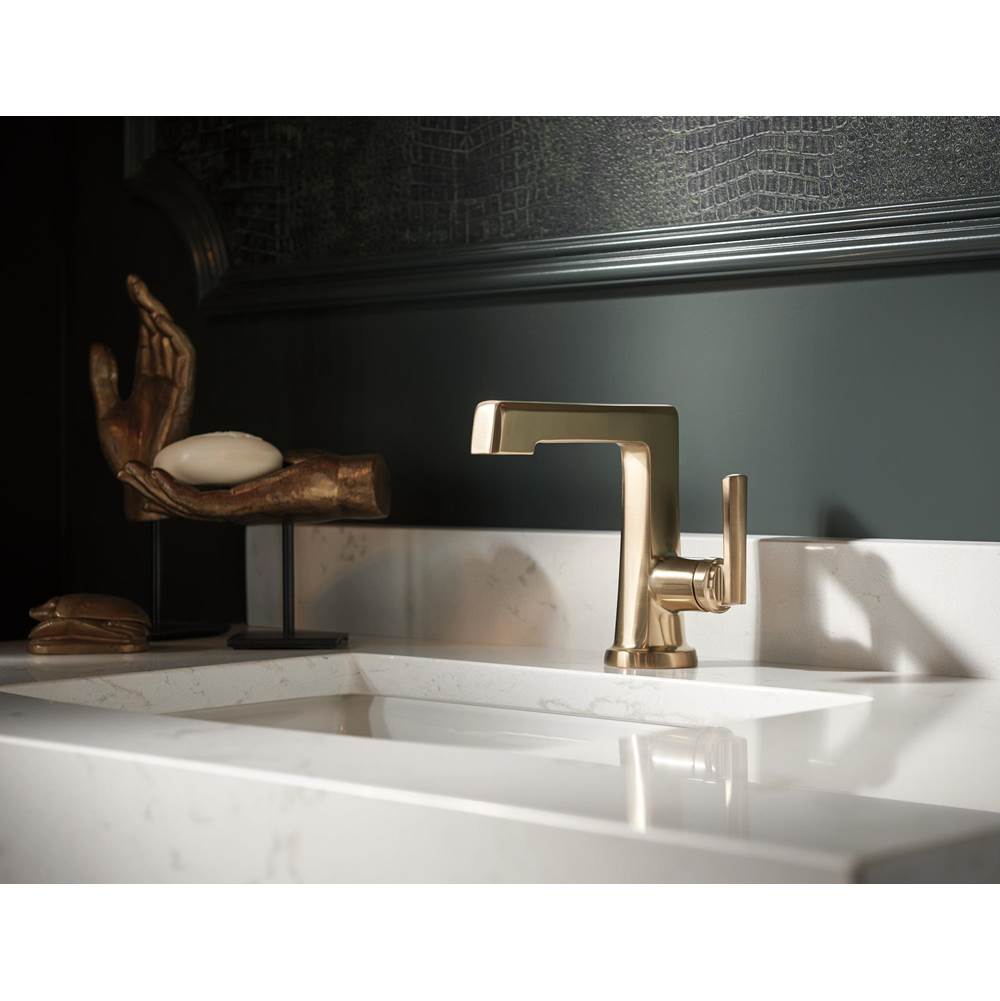Brizo - LevoirE Single-Handle Lavatory Faucet 1.5 GPM - Luxe Gold