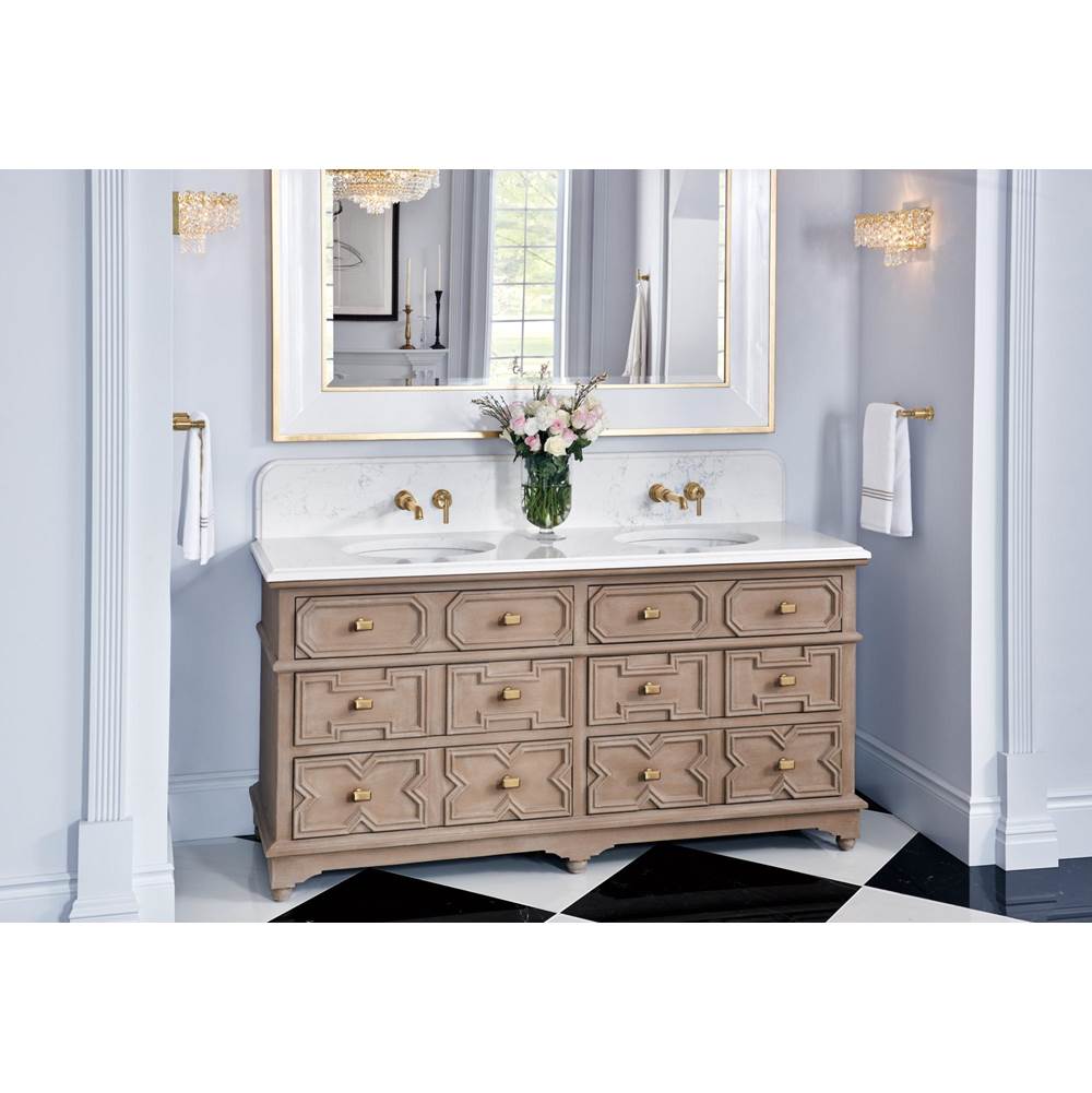 Brizo - Invari 8'' Towel Bar - Luxe Gold