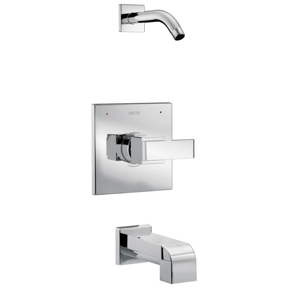 Delta Faucet - Ara Monitor 14 Series Tub & Shower Trim - Less Head - Chrome