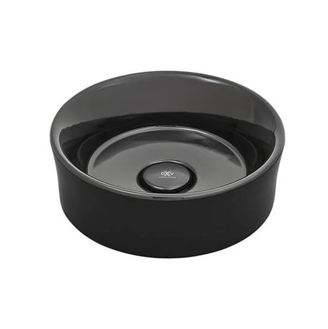 DXV - POP Round Vessel Sink - Matte Black