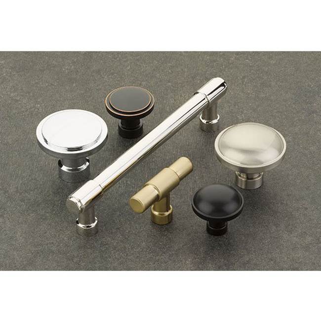 Emtek - Industrial Modern HAYDON CABINET KNOB, 1-1/4'', US4 - Satin Brass