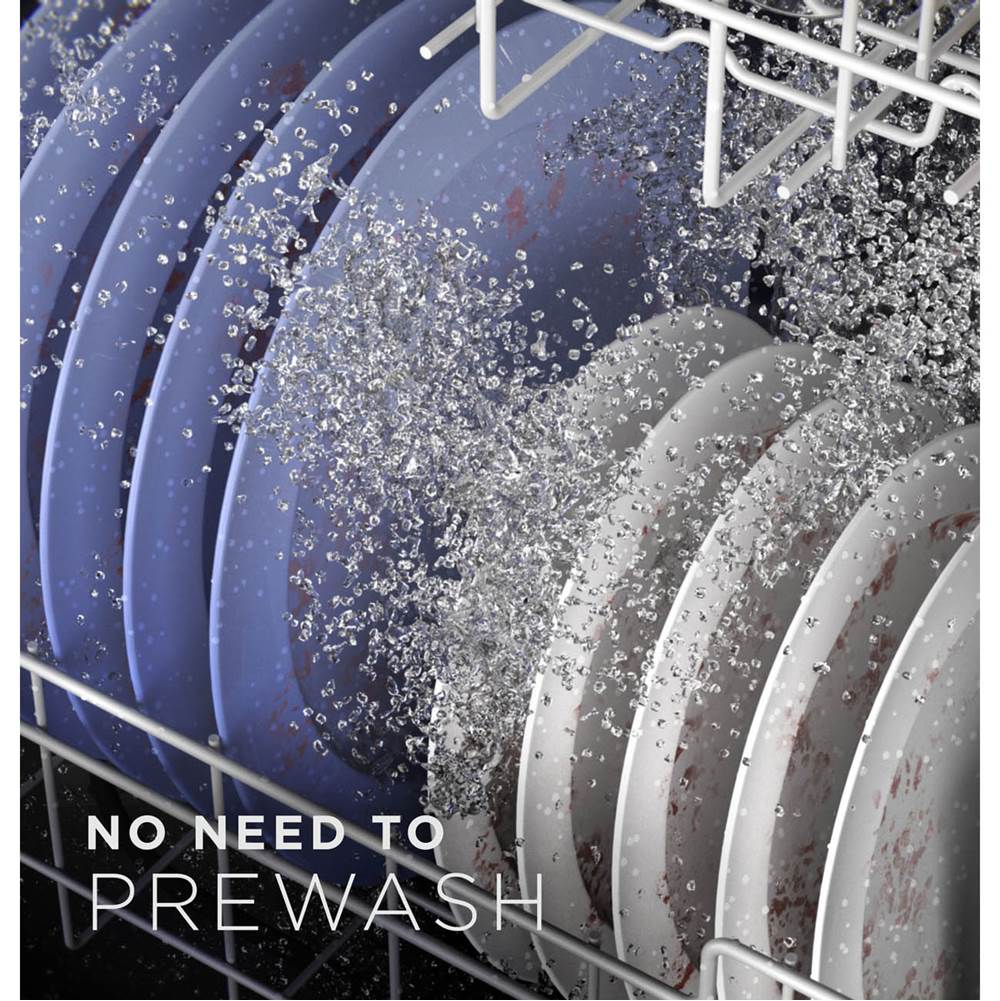 GE Appliances - Top Control with Plastic Interior Dishwasher with Sanitize Cycle and Dry Boost - Stainless Steel