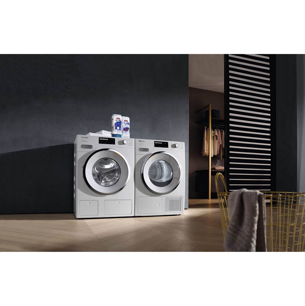 Miele - WXI860 WCS TDos&IntenseWash - 24'' W1 Washer TDos &IntenseWash Wifi (Lotus White) - Lotus White
