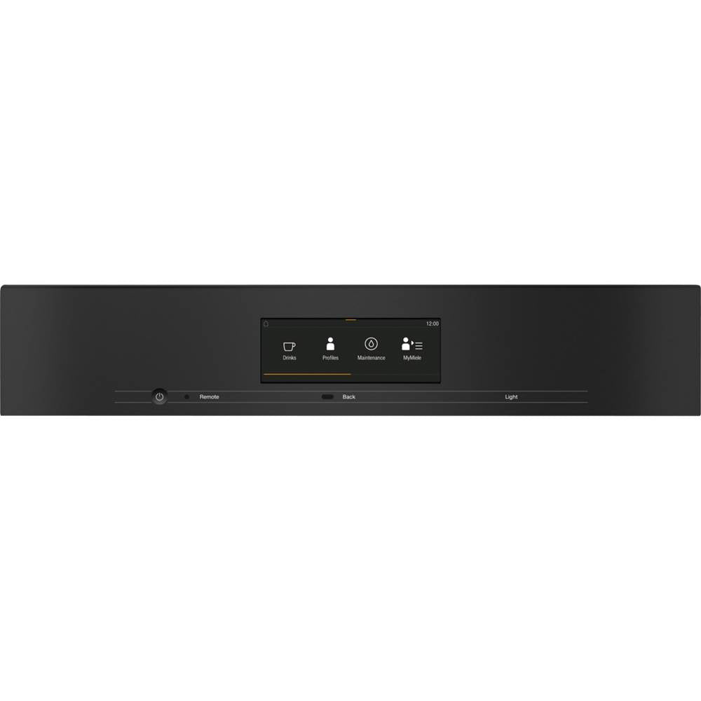 Miele - CVA 7845 - 24'' VitroLine Coffee Plumbed MTouch (Obsidian Black) - Obsidian Black