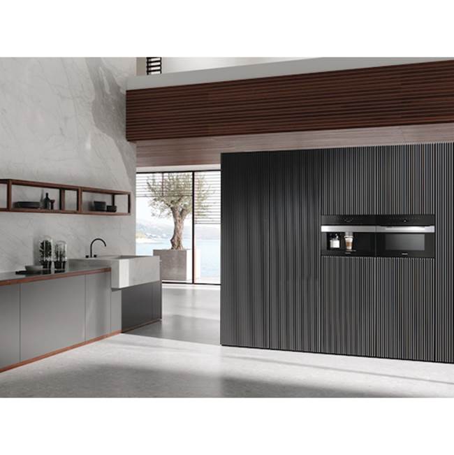 Miele - H 7240 BM AM - 24'' PureLine Speed Oven DirectSensor S (Clean Touch Steel) - Clean Touch Steel