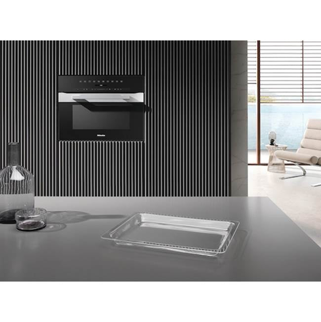 Miele - H 7240 BM AM - 24'' PureLine Speed Oven DirectSensor S (Clean Touch Steel) - Clean Touch Steel