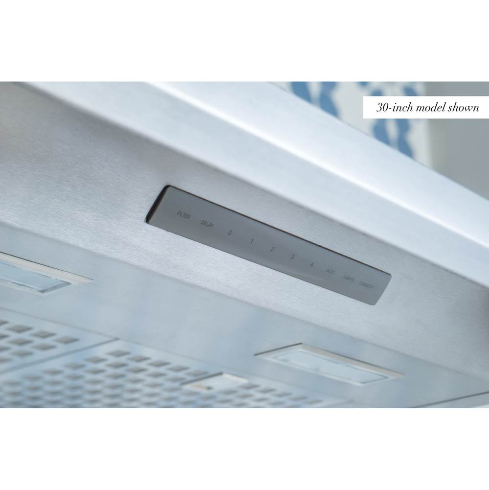 Thermador - 36-Inch Masterpiece Pyramid Chimney Wall Hood with 600 CFM