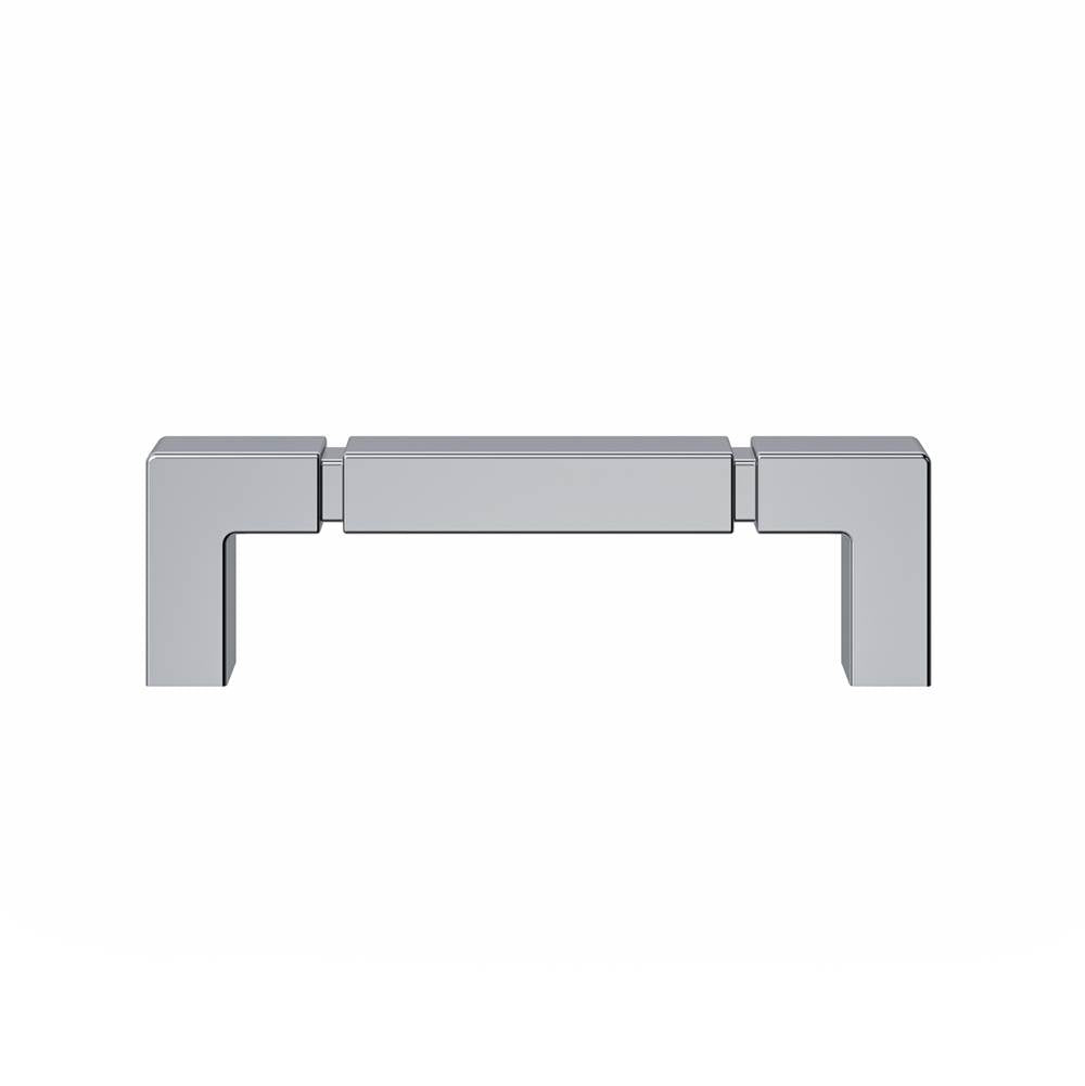 Top Knobs - Lawrence Pull 3 3/4 Inch (c-c) Polished Chrome - Polished Chrome