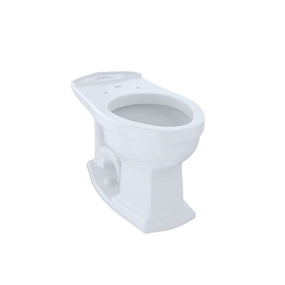 TOTO - Toto Eco Clayton And Clayton Universal Height Elongated Toilet Bowl, Cotton White - Cotton White