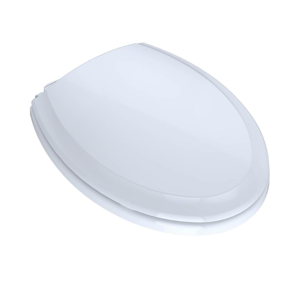 TOTO - TOTO Guinevere SoftClose Slow Close Elongated Toilet Seat and Lid, Cotton White - Cotton White