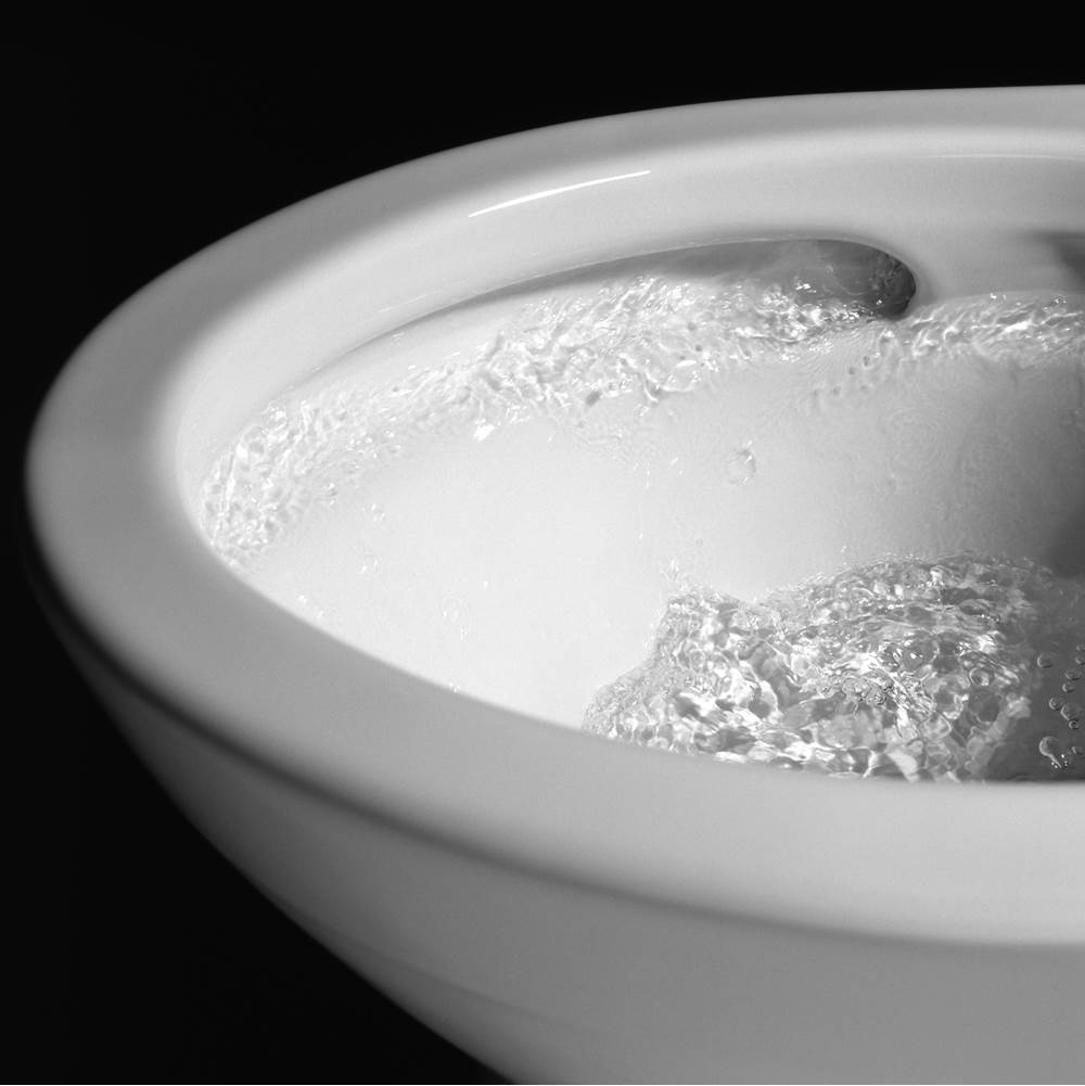 TOTO - Toto Drake II Universal Height Elongated Toilet Bowl With Cefiontect, Cotton White - Cotton White