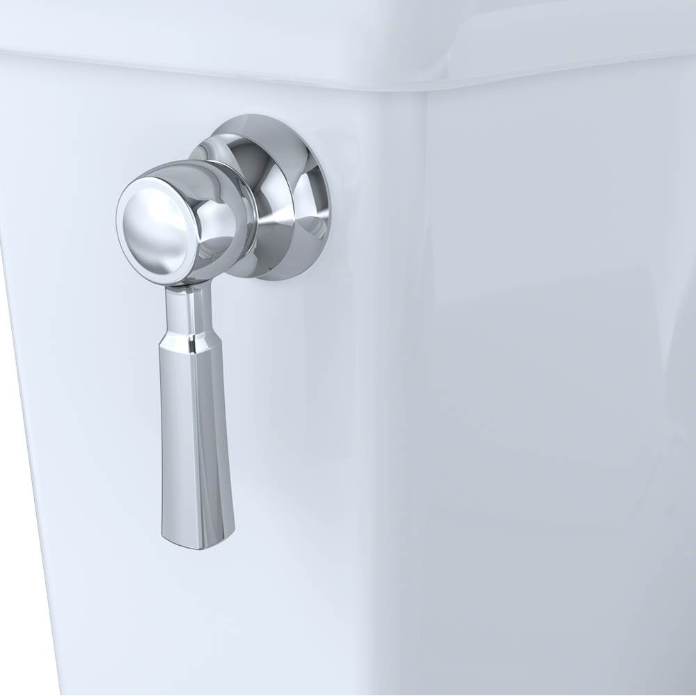 TOTO - TOTO Promenade II One-Piece Elongated 1.28 GPF Universal Height Toilet with CEFIONTECT, Cotton White - Cotton White