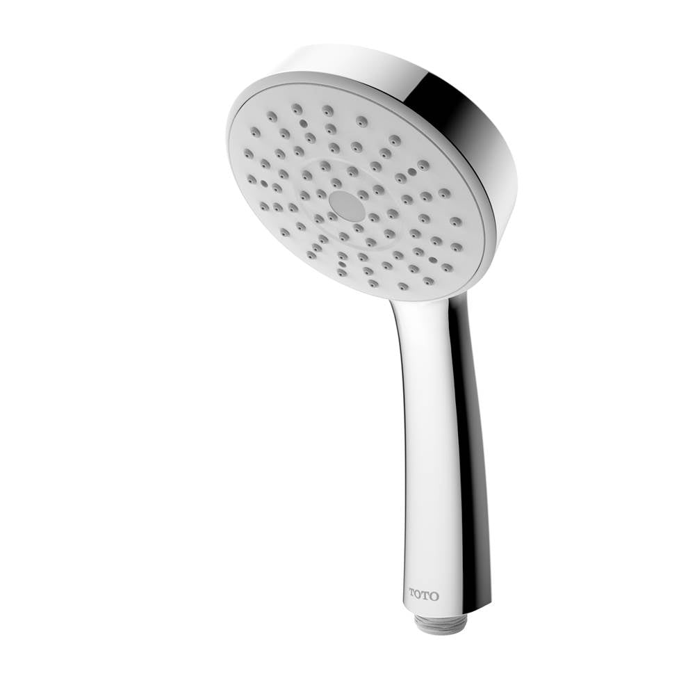TOTO - Toto L Series 2.0 Gpm Single Spray 4 Inch Modern Round Handshower, Polished Chrome - Polished Chrome