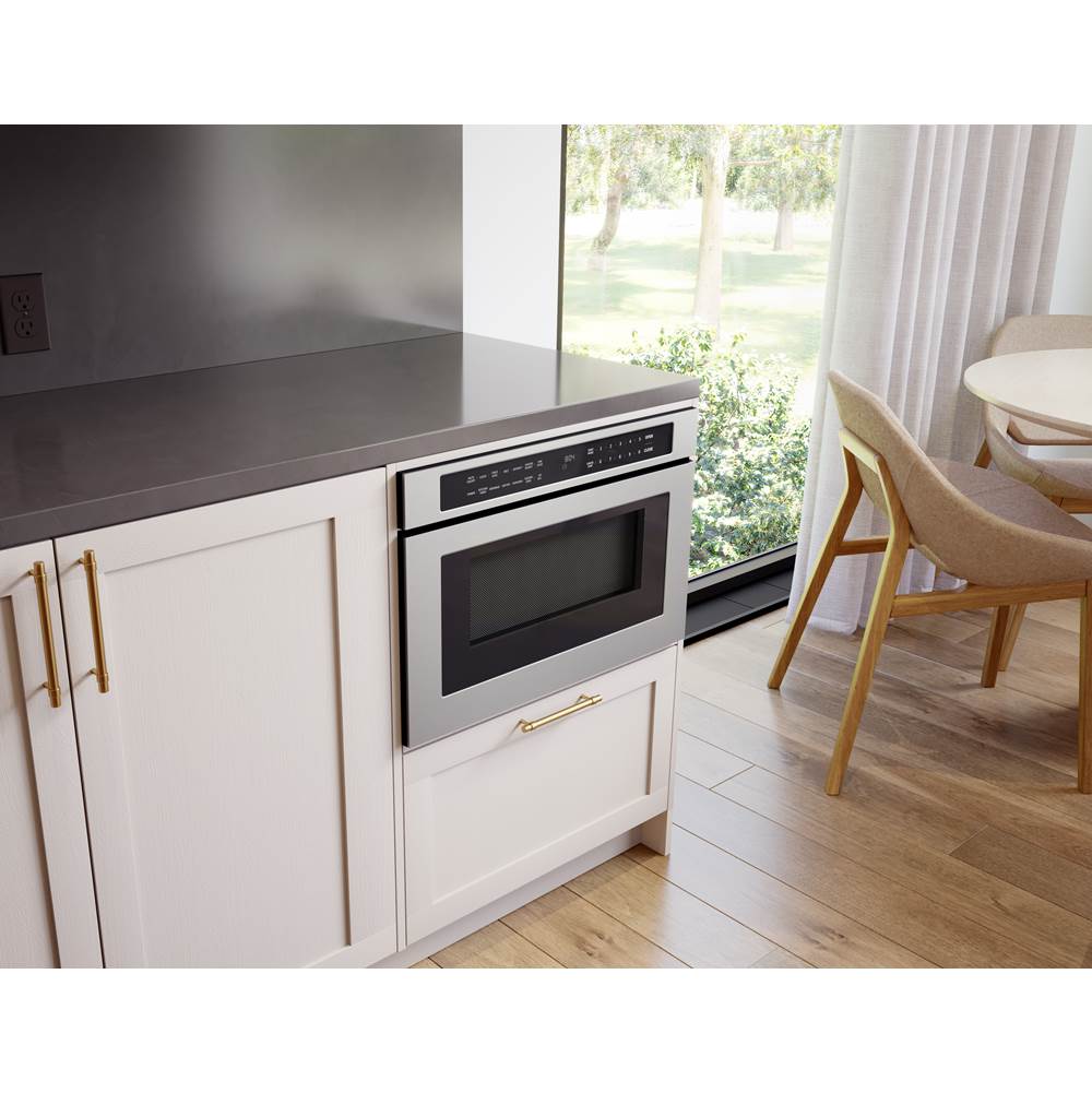 Zephyr - Microwave Drawer, 24In, Built-In, SS, 1.2Cf