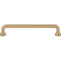 Atlas - Malin Pull 6 5/16 Inch (c-c) Warm Brass - Warm Brass