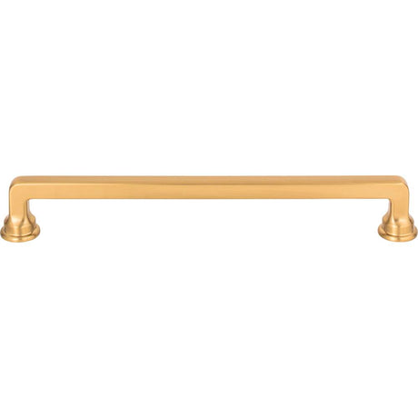 Atlas - Oskar Pull 7 9/16 Inch (c-c) Warm Brass - Warm Brass