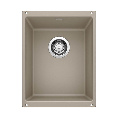Blanco - Precis SILGRANIT 13'' Undermount Bar Sink - Truffle - Truffle