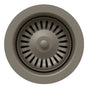 Blanco - Color-Coordinated Metal Basket Strainer - Volcano Gray - Volcano Gray