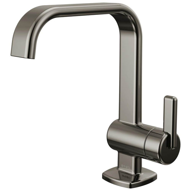 Brizo - AllariaE Single-Handle Lavatory Faucet 1.2 GPM - Brilliance Black Onyx