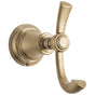 Brizo - Rook Double Robe Hook - Luxe Gold