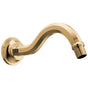 Brizo - BeauclereE Shower Arm and Flange - Polished Gold