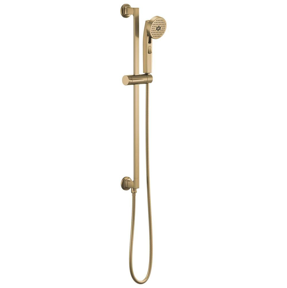 Brizo - Kintsu Multifunction Slide Bar Handshower - Luxe Gold
