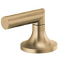 Brizo - Odin Widespread Lavatory Low Lever Handles - Luxe Gold