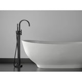 Brizo - Siderna Single-Handle Freestanding Tub Filler - Matte Black