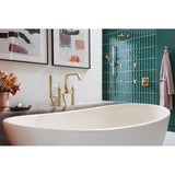 Brizo - Kintsu Two-Handle Tub Filler Body Assembly - Less Handles - Matte Black