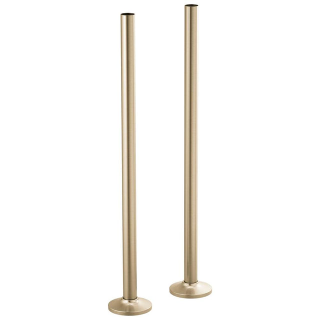 Brizo - Kintsu Floor Mount Tub Filler Unions - Luxe Gold