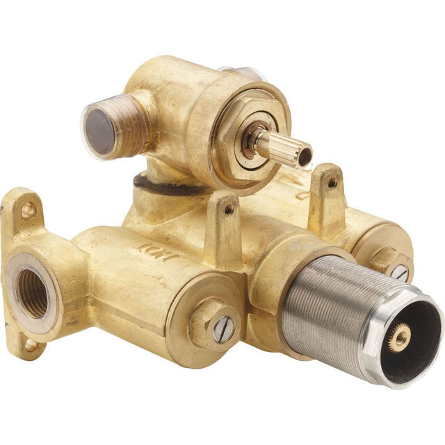 California Faucets - StyleTherm 1/2'' Thermostatic Rough Valve with Integral Dual Non-Shared Outlets