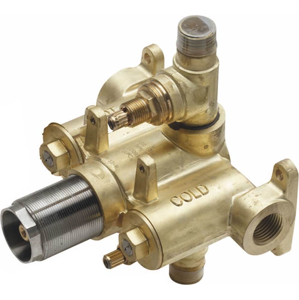 California Faucets - StyleTherm 1/2'' Thermostatic Rough Valve with Integral Dual Volume Controls
