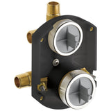Delta Faucet - Other MultiChoice Universal Integrated Shower Diverter Rough Universal Inlets / Outlets