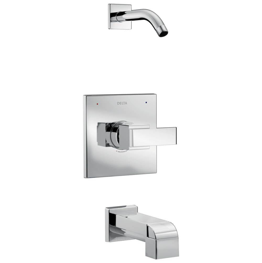 Delta Faucet - Ara Monitor 14 Series Tub & Shower Trim - Less Head - Chrome