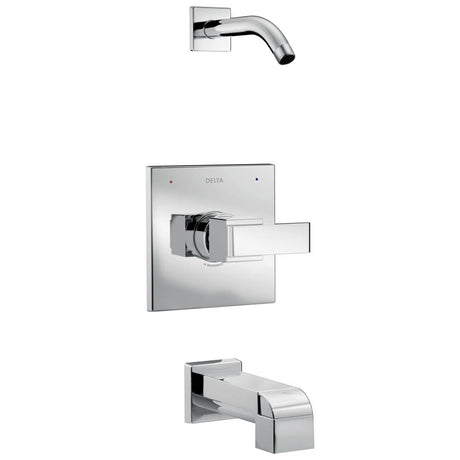 Delta Faucet - Ara Monitor 14 Series Tub & Shower Trim - Less Head - Chrome
