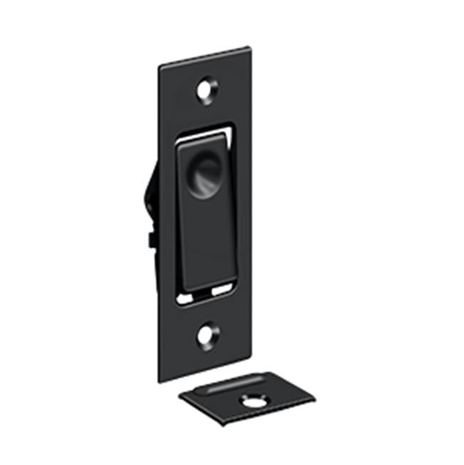 Deltana - Pocket Door Bolt, Jamb bolt - Paint Black