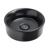 DXV - POP Round Vessel Sink - Matte Black