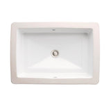 DXV - POP Rectangular Sink - Canvas White