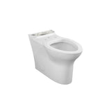 DXV - Equility Chair Height Elongated Toilet Bowl with Seat - Canvas White