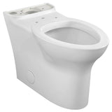 DXV - Equility Chair Height Elongated Toilet Bowl with Seat - Canvas White