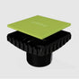 Ebbe - Ebbe SQUARE Drain RISER - No Finish