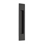 Emtek - Brass Modern Rectangular Flush Pull 10'', US19 - Flat Black