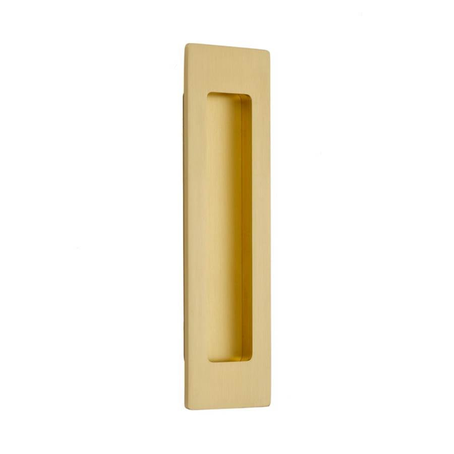 Emtek - Brass Modern Rectangular Flush Pull 7'', US4 - Satin Brass