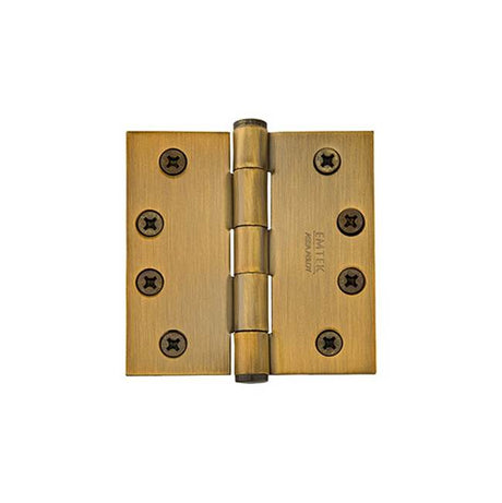 Emtek - 9200 Hnge, Stl, HD, SqCr, 4, US4 - Satin Brass