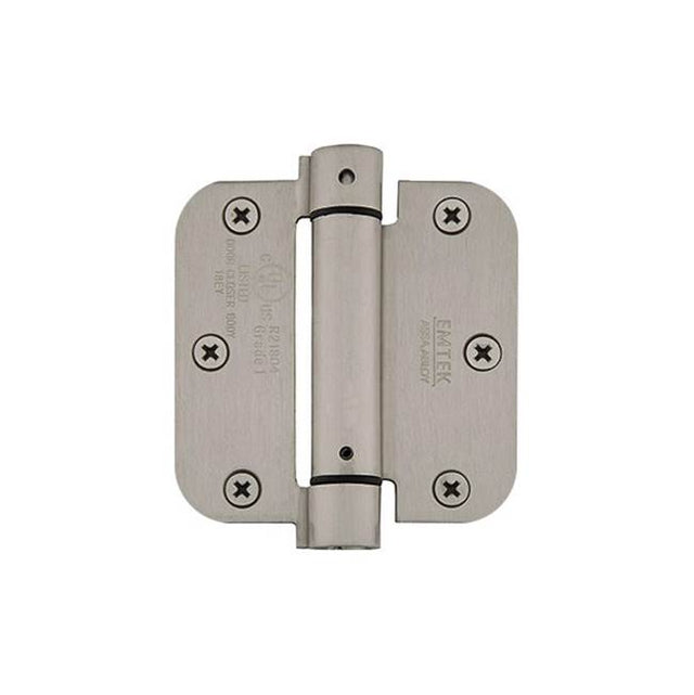 Emtek - Spring Hinge, 5/8R, 3.5, US4 - Satin Brass