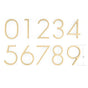 Emtek - Modern House Number 8, US19 - Flat Black