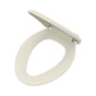 Gerber Plumbing - Elongated Non-Slow Close Toilet Seat with Adjustable Mounting Biscuit - Biscuit