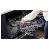 GE Appliances - Top Control with Plastic Interior Dishwasher with Sanitize Cycle and Dry Boost - Stainless Steel